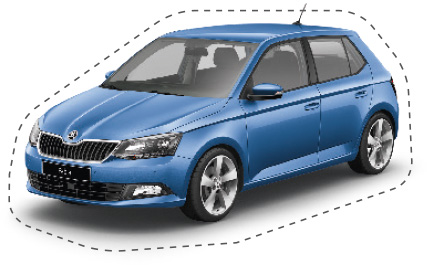 3× hlavní výhra Škoda Fabia