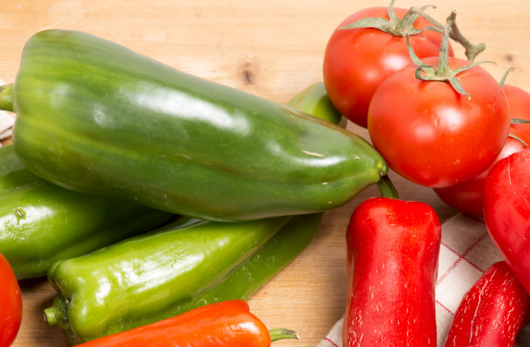 Typická letní zelenina? Rajčata a papriky!
